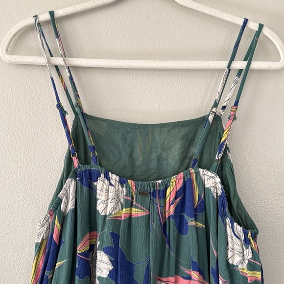 O’Neill Floral Double Strap Cover Up Mini Dress - Picture 7 of 9